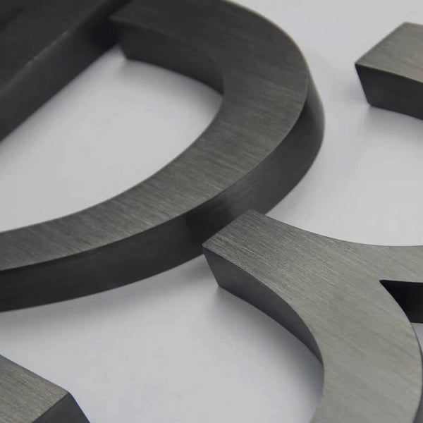 3D Metal House Number Gate Numbers for Villa Manor Building Cozyle