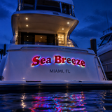 Stand Out Boat Signage Seawater Resistant Illuminated Yacht Signage - view 5