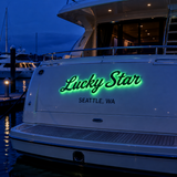Illuminated Yacht Sign Vessel's Safety Decoration Weather Resistant Boat Signage - view 6