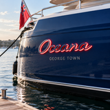 316 Stainless Steel Boat Lettering | Custom Yacht Name Sign - view 5