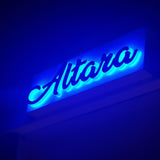 Illuminated Vessel Name Sign Seawater Resistant LED Boat Signage