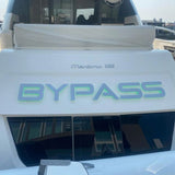 Illuminated Vessel Name Sign Seawater Resistant LED Boat Signage
