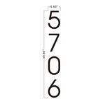 5706  3D Stainless Steel Letters