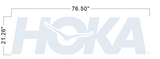 HOKA 316 Stainless Steel&nbsp;Front Lit Letters