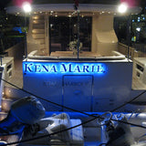 Boat Led Sign Exterior High Quality Illuminated Yacht Signage