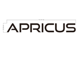 (two sets) APRICUS Metal Backlit Letters