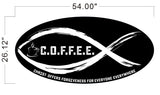 Metal Hollow Out Light Box Coffee