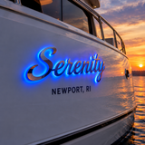 Illuminated Yacht Sign Vessel's Safety Decoration Weather Resistant Boat Signage - view 4