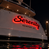Illuminated Yacht Sign Vessel's Safety Decoration Weather Resistant Boat Signage - view 5