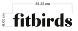 fitbirds Metal Letters