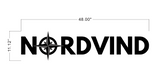 NORDVIND Metal Side Light Letters