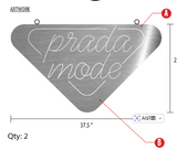 pra neon sign two sets