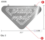 pra neon sign two sets