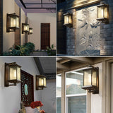 Outdoor Waterproof wall lighting LED Corridor Balcony Gate wall light fixtures