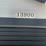 Illuminated House Numbers Steel Led Lit up Modern Address Numbers