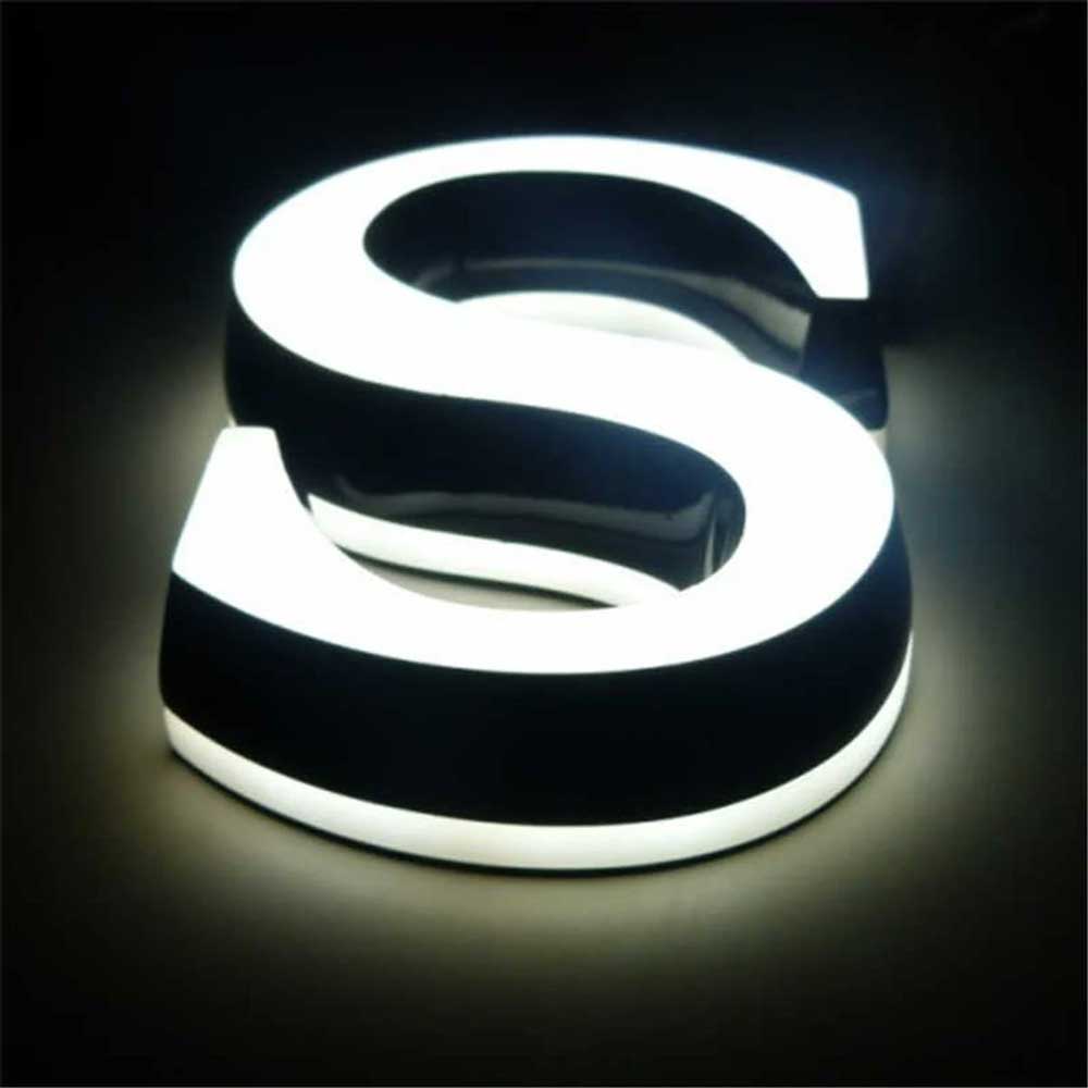 Led Number Front Acrylic Led House Numbers Front & Back Light 3D Address Numbers – Cozyle