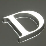 3D channel mini letter lights acrylic front led letters doordash light up sign