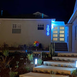 Big House Number Metal Backlit Modern Led Address Numbers