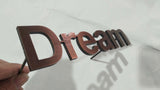 Plate Stainless Steel Logo Signage Brand Name Store Offiece Decoration