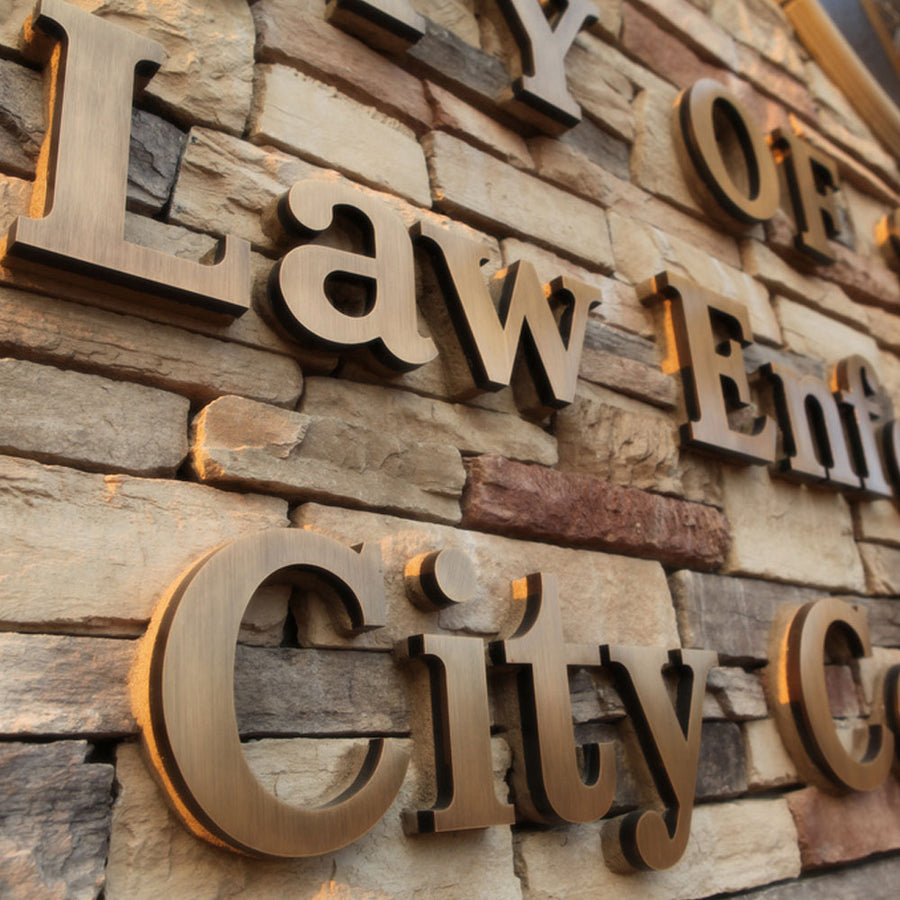 Non-Light Letter Signage – Cozyle