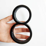 Metal House Numbers 3D Raised Address Numbers 5 Inches Black