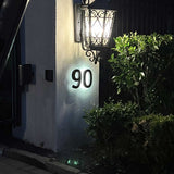 Backlit Number Lighting House Number Metal Address Numbers