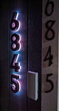 LED Custom Illluminate Signs Stainless Steel House Numbers Floating Address Sign
