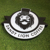 Customize Logo Shape Backlit light box Signage Illuminated Raised logo Sign