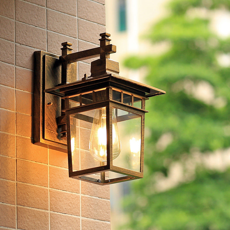 Outdoor Lighting Retro LED Wall Light fixture Waterproof Rust-proof Lamp garden Decor