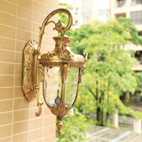 Waterproof Outdoor Wall Lighting Retro Courtyard Lighting Fixtures Villa LED Exterior