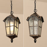 LED Chandelier outdoor European Retro Corridor Balcony Garden Courtyard Chandelier