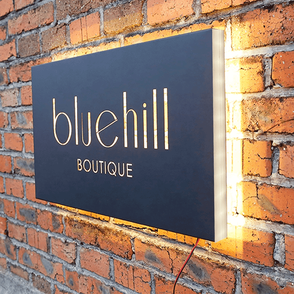 Line Sign Led Illuminated House Signs LED Door Number – Cozyle