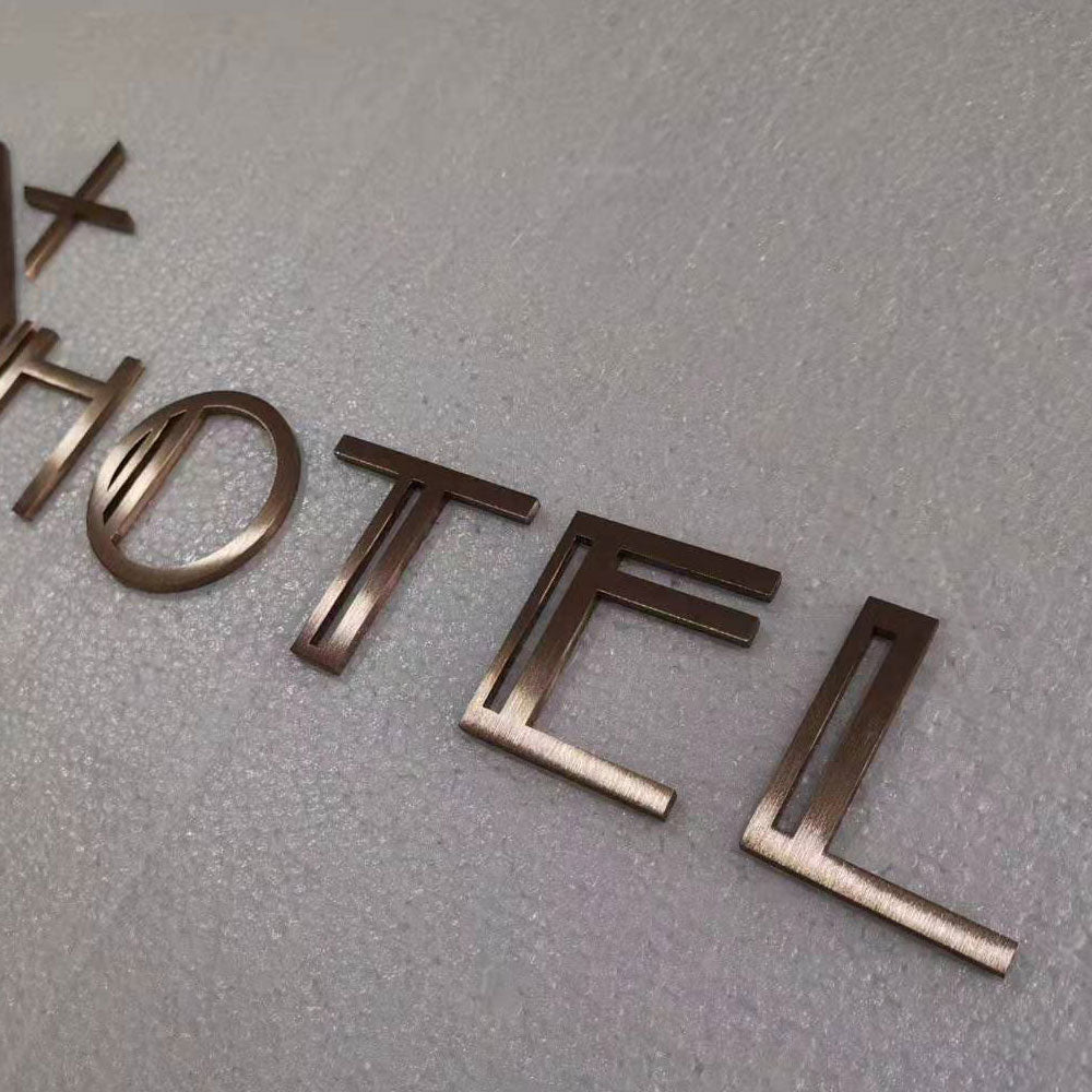 Stainless Lettering Stainless Steel Cut Out Lettering for Storefront Signage and Logo – Cozyle