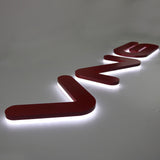 Illuminated Logo Sign Backlit Channel Letters Halo Reverse Light Sign
