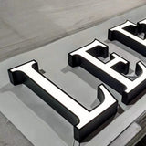 Custom Channel Acrylic Letters Business  Advertising Logo Sign for Building
