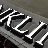 Custom Channel Acrylic Letters Business  Advertising Logo Sign for Building