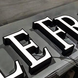 Custom Channel Acrylic Letters Business  Advertising Logo Sign for Building