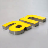 Trimless Channel Letter 3D Letter Front Lit Signage Mall Outlet Business Logo Sign
