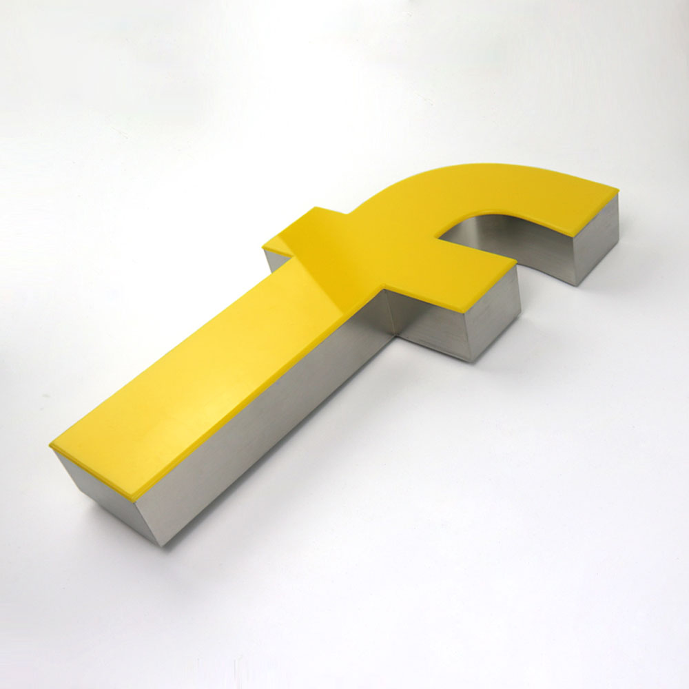 Trimless Channel Letter 3D Letter Front Lit Signage Mall Outlet Business Logo Sign