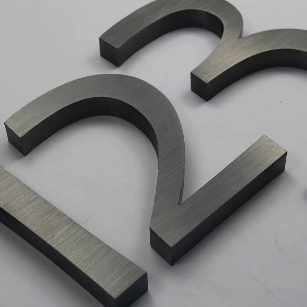 3D Metal House Number Gate Numbers for Villa Manor Building