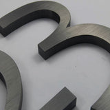 3D Metal House Number Gate Numbers for Villa Manor Building