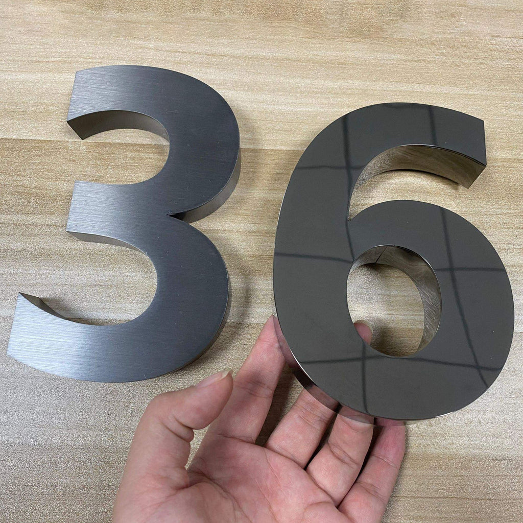 Custom 3D House Number Address Number Building Name Sign Large – Cozyle