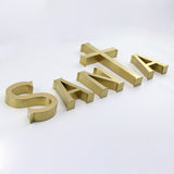 3D Metal Building Nameplate Signage Church Name School Institution