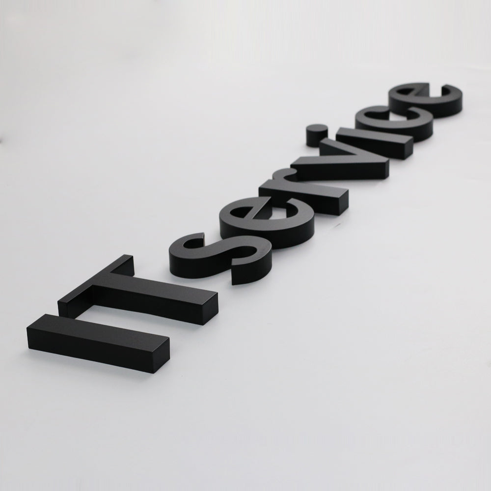 Script Channel Letters Stainless Steel Channel Letters for Business Signage – Cozyle