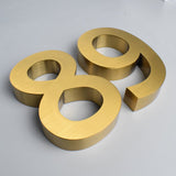 Personalized 3D House Number Address Number Building Name Large Letters